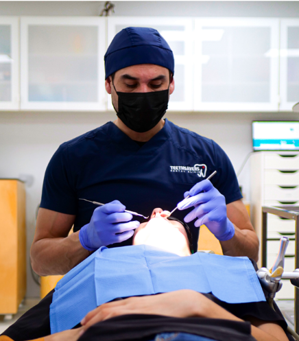 Professional oral surgeon providing gentle Tijuana wisdom teeth removal care